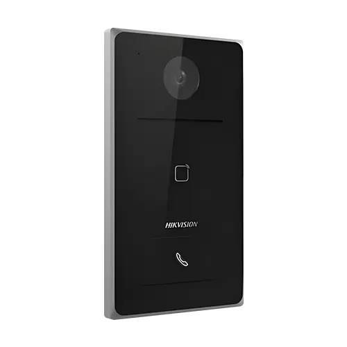 Panou exterior videointerfon TCP/IP, Wi-Fi, 2MP, IR 2.5m, 1 familie, montaj ingropat, PoE - HIKVISION DS-KV6133-WME1-Ingropat