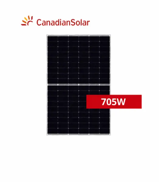 Panou fotovoltaic bifacial Canadian Solar 705W - CS7N-705TB-AG TOPBiHiKu7 N-type