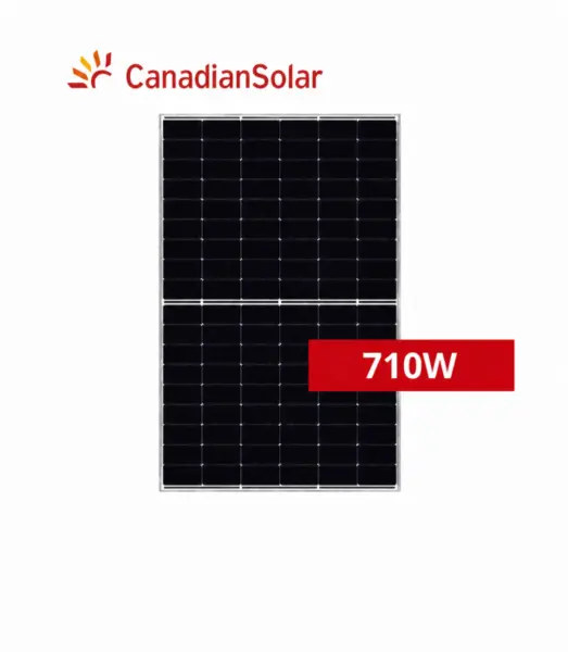 Panou fotovoltaic bifacial Canadian Solar 710W - CS7N-710TB-AG TOPBiHiKu7 N-type