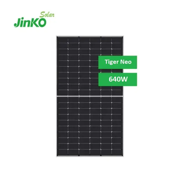Panou fotovoltaic bifacial Jinko Tiger Neo 640W - JKM640N-66HL4M-BDV