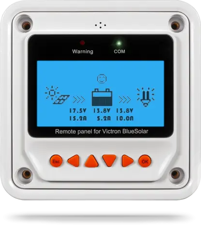 panou la distanta victron energy remote panel for bluesolar pwm-pro