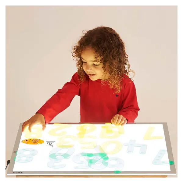 Panou luminos LED, dimensiune A3 Alb