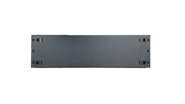 Panou metalic 3U, montaj fara suruburi, rack 19 inch, otel SPCC 1 mm, negru, SAF- BLINDP3U-TOOLESS