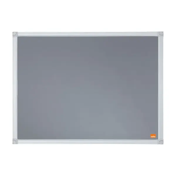 Panou NOBO Essentials, material textil, 60x45 cm, gri Panou NOBO Essentials, material textil, 60x45 cm, gri
