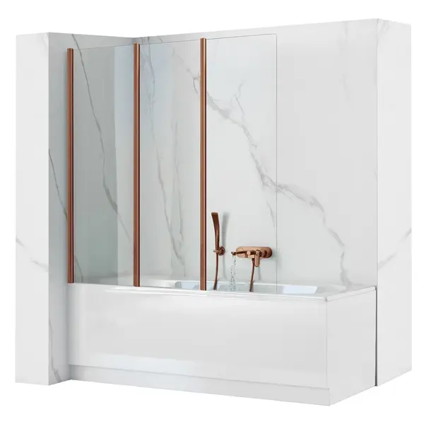 Panou pentru cada pliabil Rea Agat-3 120 Brush Copper