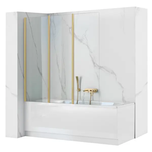 Panou pentru cada pliabil Rea Agat-3 120 BRUSH GOLD