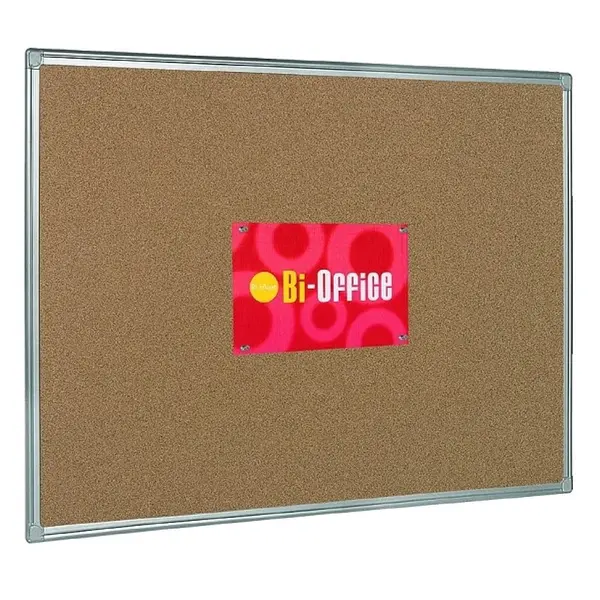 Panou pluta rama din aluminiu Bi-Silque 90 x 180 cm
