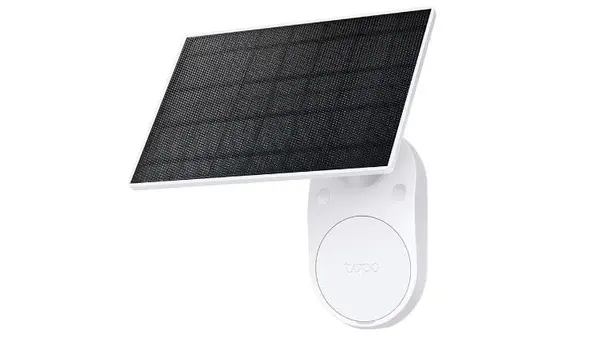 Panou solar exterior pentru camere supraveghere TP-Link Tapo A201, 2.5W, 5.2V, USB-C, cablu 4m, IP65, compatibil C400/C410/C420/C425