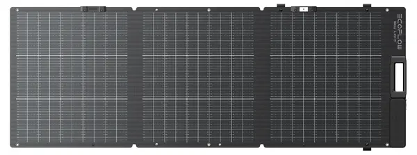 Panou solar portabil EcoFlow - NextGen, 160W, dublu față, negru