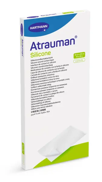 Pansament Atrauman Silicone 10 x 20 cm, 5 bucati – Hartmann