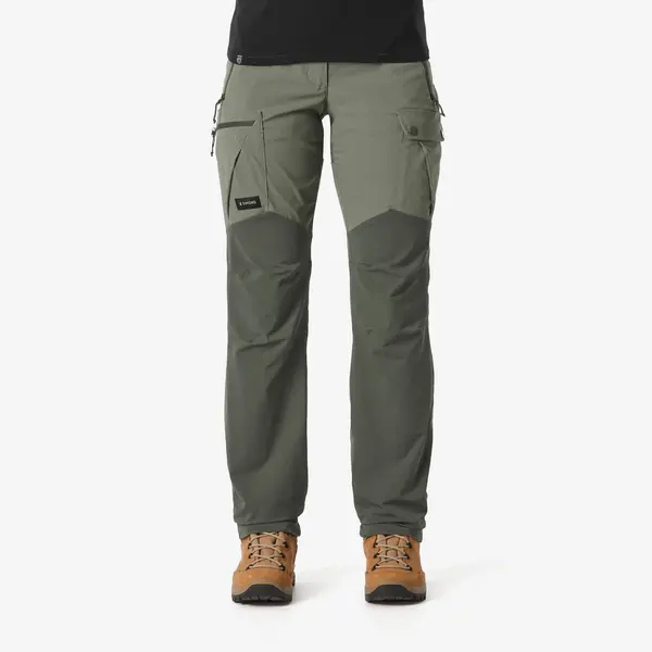 Pantalon de trekking la munte, rezistent, MT500 Damă