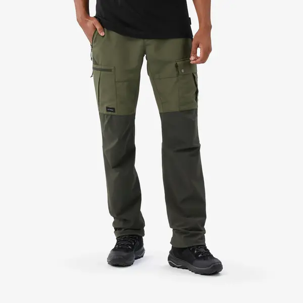 Pantalon de trekking munte rezistent, MT500 kaki bărbați