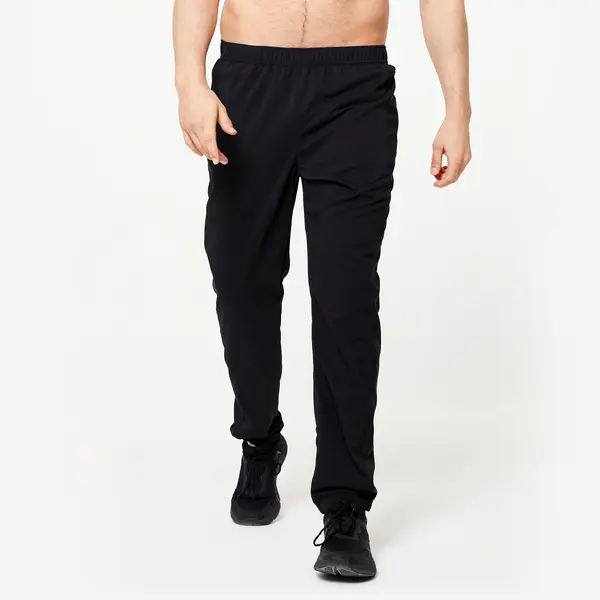 Pantalon de trening regular 120 Fitness Essential Negru Bărbați