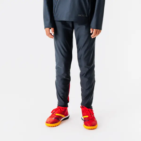 Pantalon Fotbal VIRALTO CLUB Gri-Roșu Copii