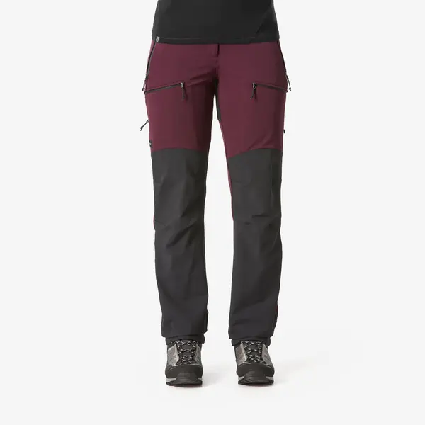 Pantalon Hidrofob Trekking la munte MT900 Damă