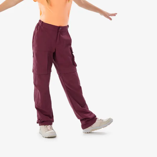 Pantalon Modulabil Drumeție la munte MH500 Copii 7 -15 ani
