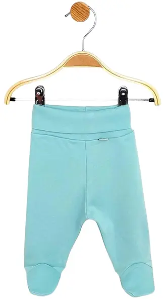 Pantalonași pentru bebeluși cu o curea întoarsă Rainy - Aqua, 56 cm, 1-2 luni