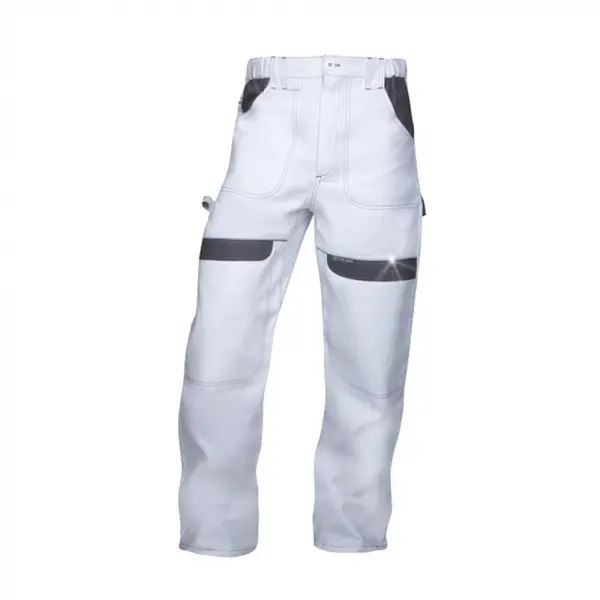 Pantaloni albi de lucru in talie, Ardon COOL TREND 48