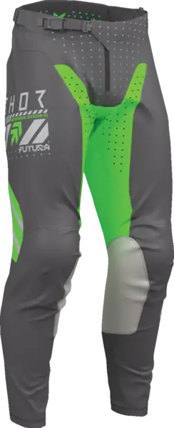Pantaloni atv cross Thor Launchmode Futura, culoare gri verde, marime 32