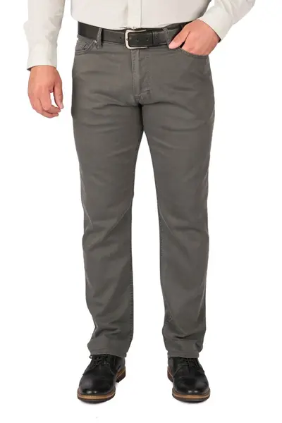 Pantaloni barbatesti subtiri, regular fit, verde menta (Marime pantalon: W36)