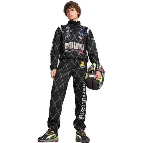 Pantaloni barbati Puma X Aap Rocky Distressed Sweat Pant 63112401