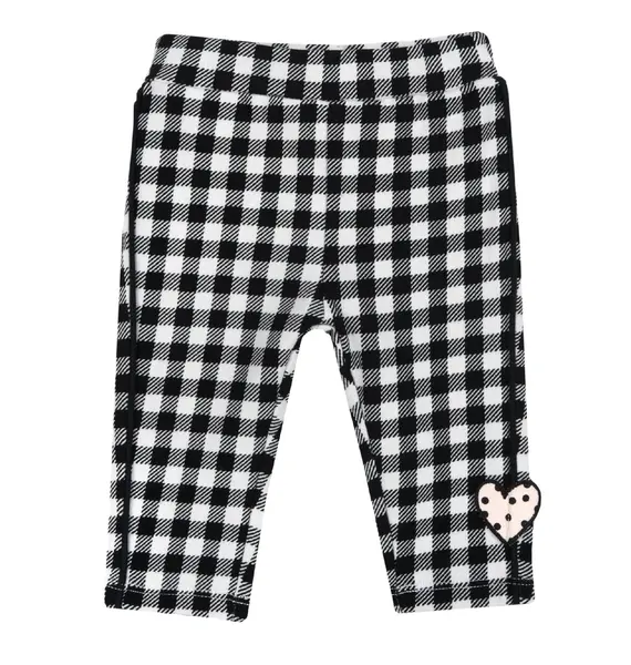 Pantaloni copii Chicco, alb cu negru, 08736-63MFCO