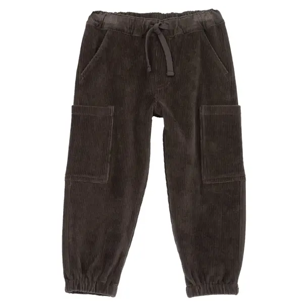 Pantaloni copii Chicco, maro inchis, 00668-69MC