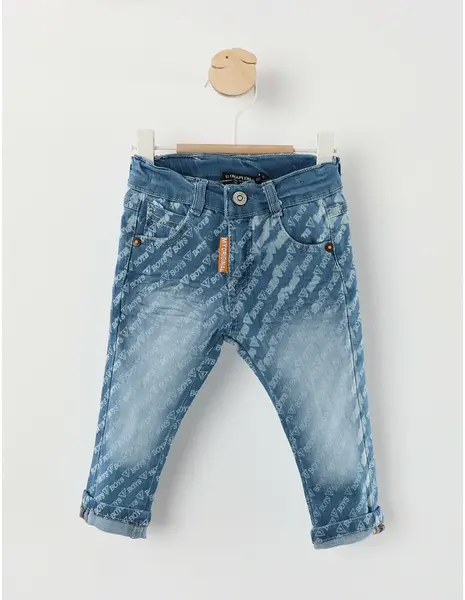 Pantaloni de blug Lilitop BOYS albastru