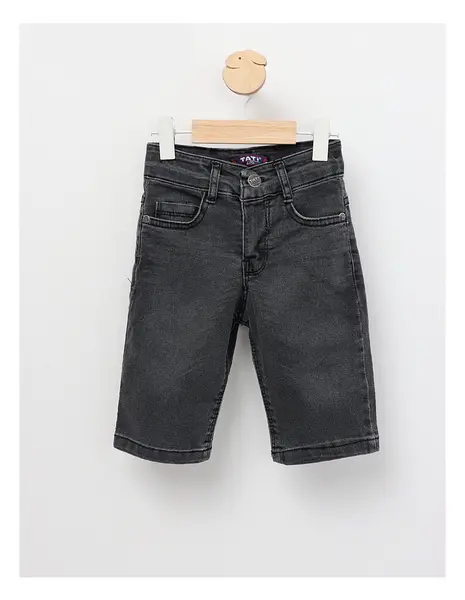 Pantaloni de blug Marius, gri-inchis