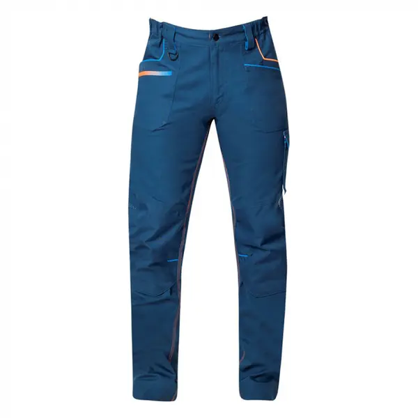 Pantaloni de lucru 98% bumbac albastru-neon, Ardon CREATRON 52, ALBASTRU