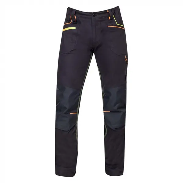 Pantaloni de lucru 98% bumbac neon-negru, Ardon CREATRON 64, NEGRU