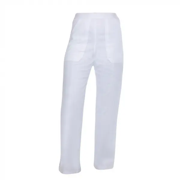 Pantaloni de lucru albi pentru femei, industia alimentara, Ardon Sander 42, ALB