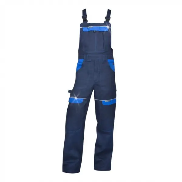 Pantaloni de lucru bleumarin 100% bumbac cu pieptar, Ardon COOL TREND 56, BLEUMARIN