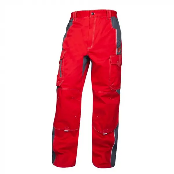 Pantaloni de lucru culoarea rosu standard, Ardon VISION 54, Roșu
