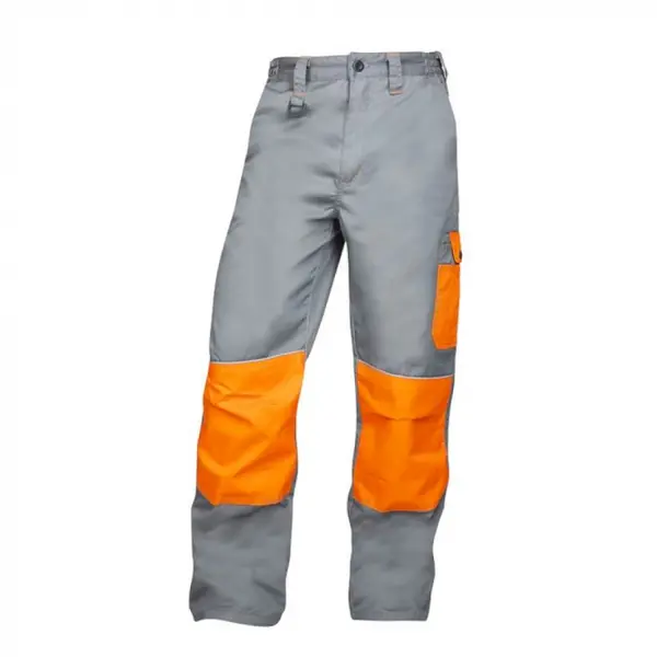 Pantaloni de lucru in talie 2STRONG - gri portocaliu 66