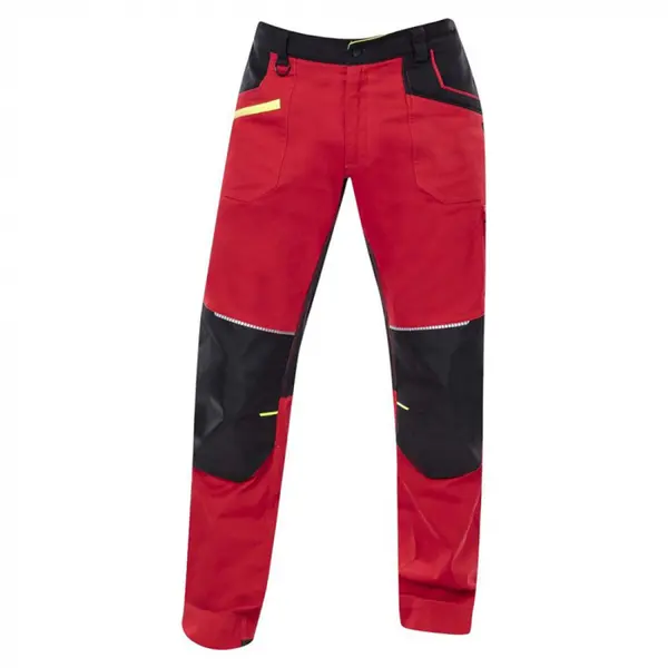 Pantaloni de lucru rosii standard, culoarea rosu, Ardon 4XSTRETCH 58, Roșu