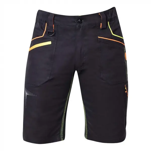 Pantaloni de lucru scurti 98% bumbac, culoarea negru, Ardon CREATRON 46, NEGRU