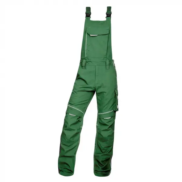 Pantaloni de lucru verzi cu pieptar, culoarea verde, Ardon URBAN 62, VERDE