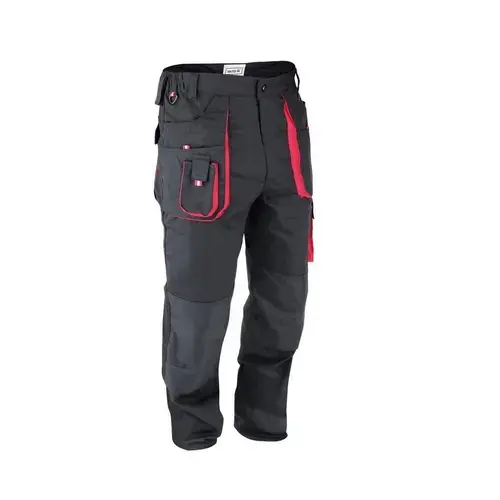 Pantaloni de lucru Yato YT-8027, marimea L, 6 buzunare, negru