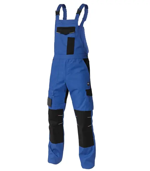 Pantaloni de protectie cu pieptar albastru Siggi Tago Marime 3XL Pantaloni de protectie cu pieptar albastru Siggi Tago Marime 3XL