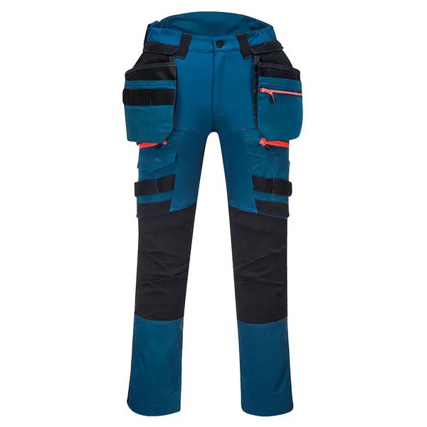 Pantaloni de protectie negru/albastru Portwest DX3 Marime 28 Pantaloni de protectie negru/albastru Portwest DX3 Marime 28