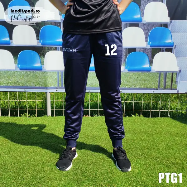 Pantaloni de trening GIVOVA All Sport L, Bleumarin PTG1 Bleumarin, L