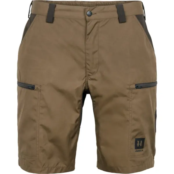 Pantaloni Fjell Shorts Dark Earth/Shadow Brown