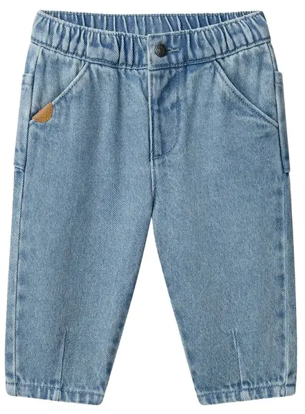 Pantaloni jeans pentru bebeluși Sergent Major - Albastru, pentru băiețel, 18 m