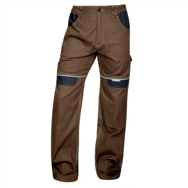 Pantaloni maro de lucru in talie, 100% bumbac, Ardon COOL TREND 46