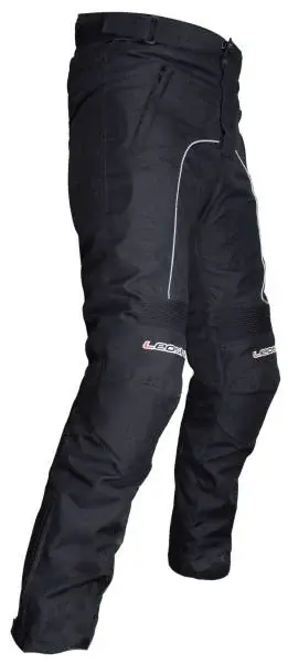 Pantaloni moto textili impermeabili Leoshi, culoare negru, marime 2XL