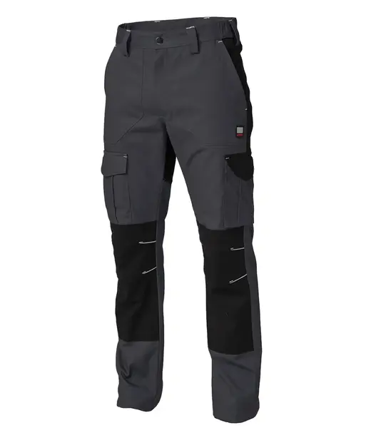 Pantaloni protecție bumbac/elastan talie Tago Pantaloni protecție bumbac/elastan talie Tago gri 3XL