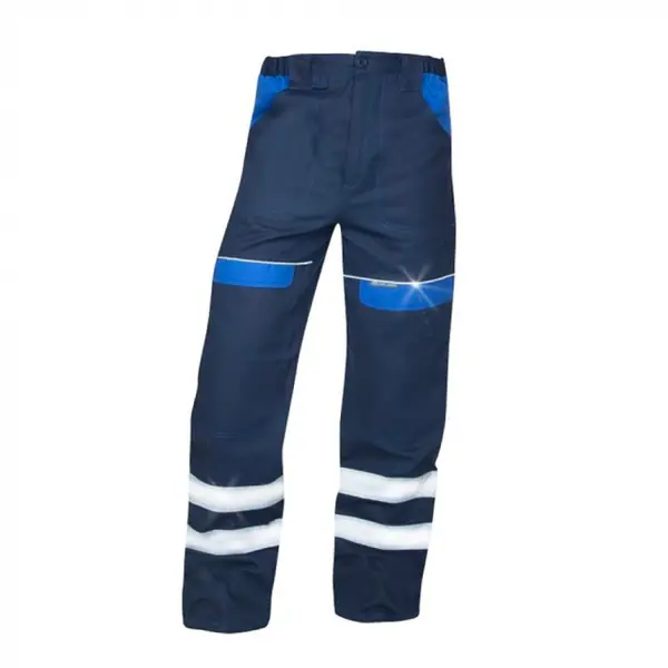 Pantaloni reflectorizanti barbati in talie, bleumarin, COOL TREND 46, BLEUMARIN