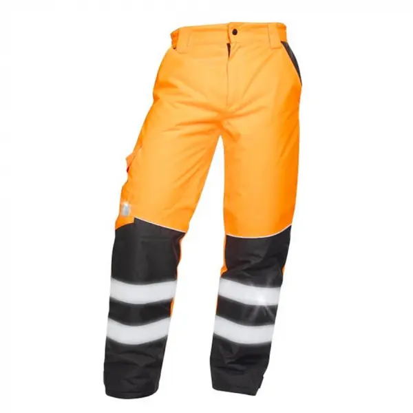 Pantaloni reflectorizanti in talie, portocaliu, Ardon HOWARD M, PORTOCALIU-NEGRU