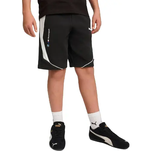 Pantaloni scurti copii Puma Bmw Mms Kids Sweat Shorts Black 63064801